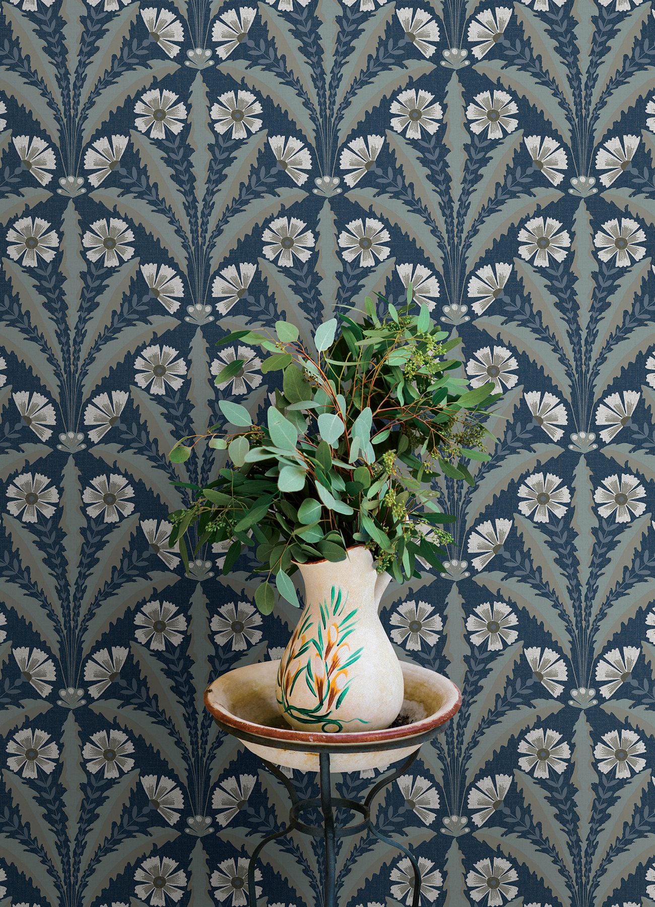 Root Col The Silk and Cotton Company | 4169-27600 Tap Root col Dark Blue