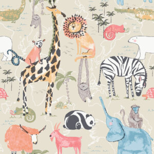 4203-27540 In the Jungle col Beige
