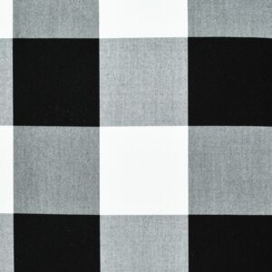 Cabana check - Noir